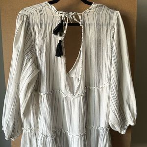 White babydoll style summer dress